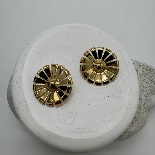 Çelik Gold Güneş Küpe - 3