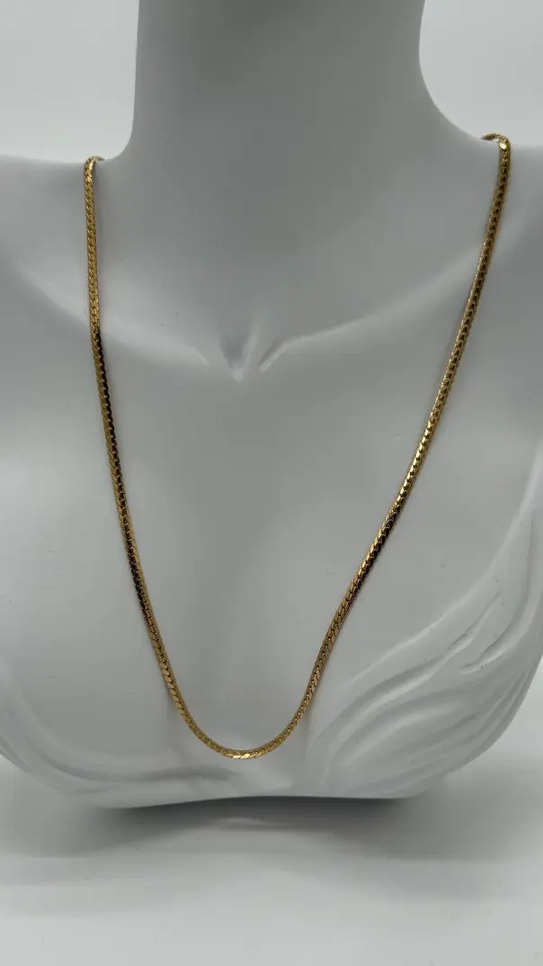 Çelik Gold Zincir Kolye - 2