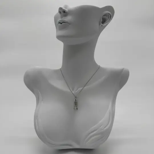 Çelik Silver Balık Kolye - 1