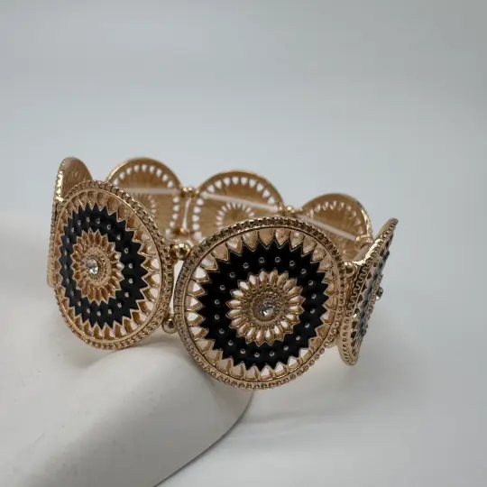 Divine Pulse Özel Seri Royal Eclipse Kelepçe Bilezik - Gold