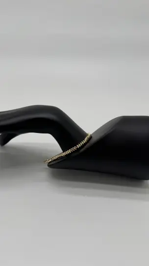 Özel Seri Gold Oval Ezme Pul Bileklik - 4